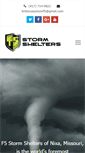 Mobile Screenshot of myf5stormshelter.com